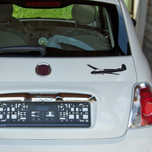 Segelflugzeug Kranich III Autosticker