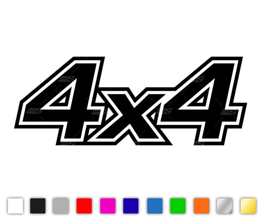 4x4 Autosticker