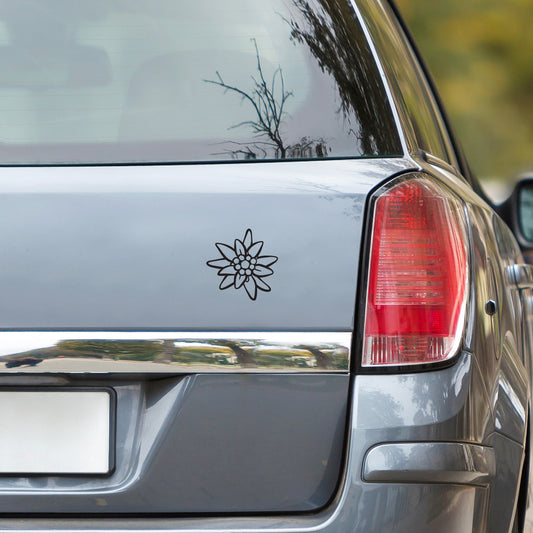 Alpen-Edelweiß Autosticker