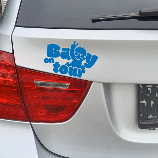 Baby on tour Autosticker