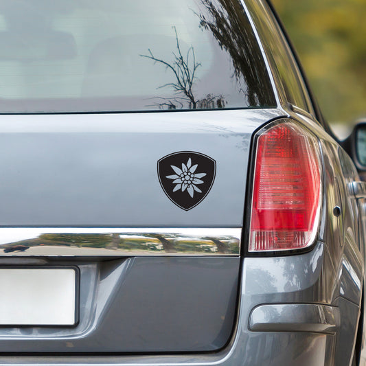 Edelweiß Schild Autosticker
