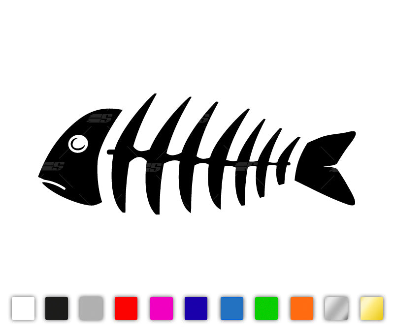 Fishbone Autosticker