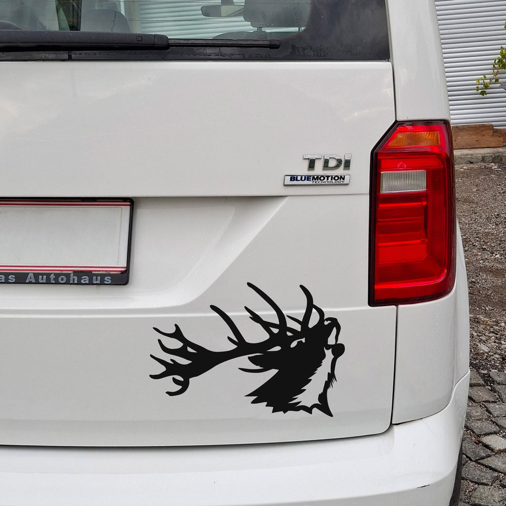 Hirsch Autosticker