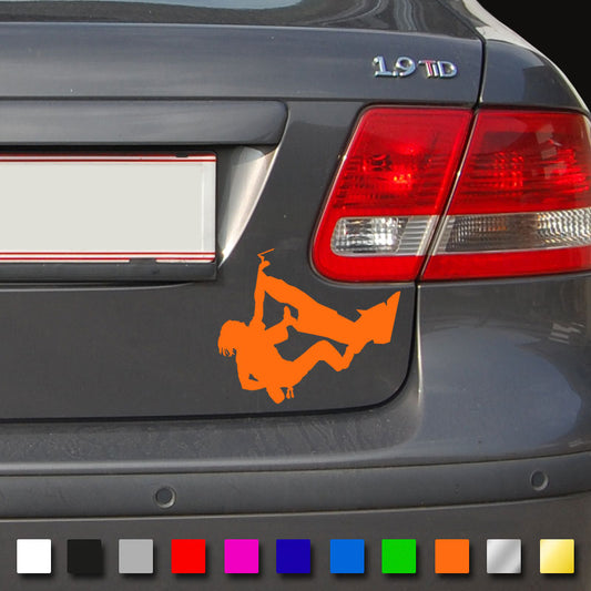 Klettern Autosticker