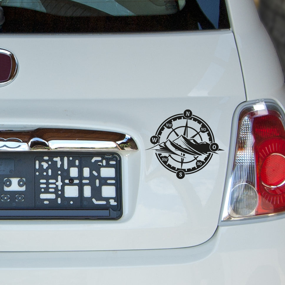 Kompass Navigator Autosticker