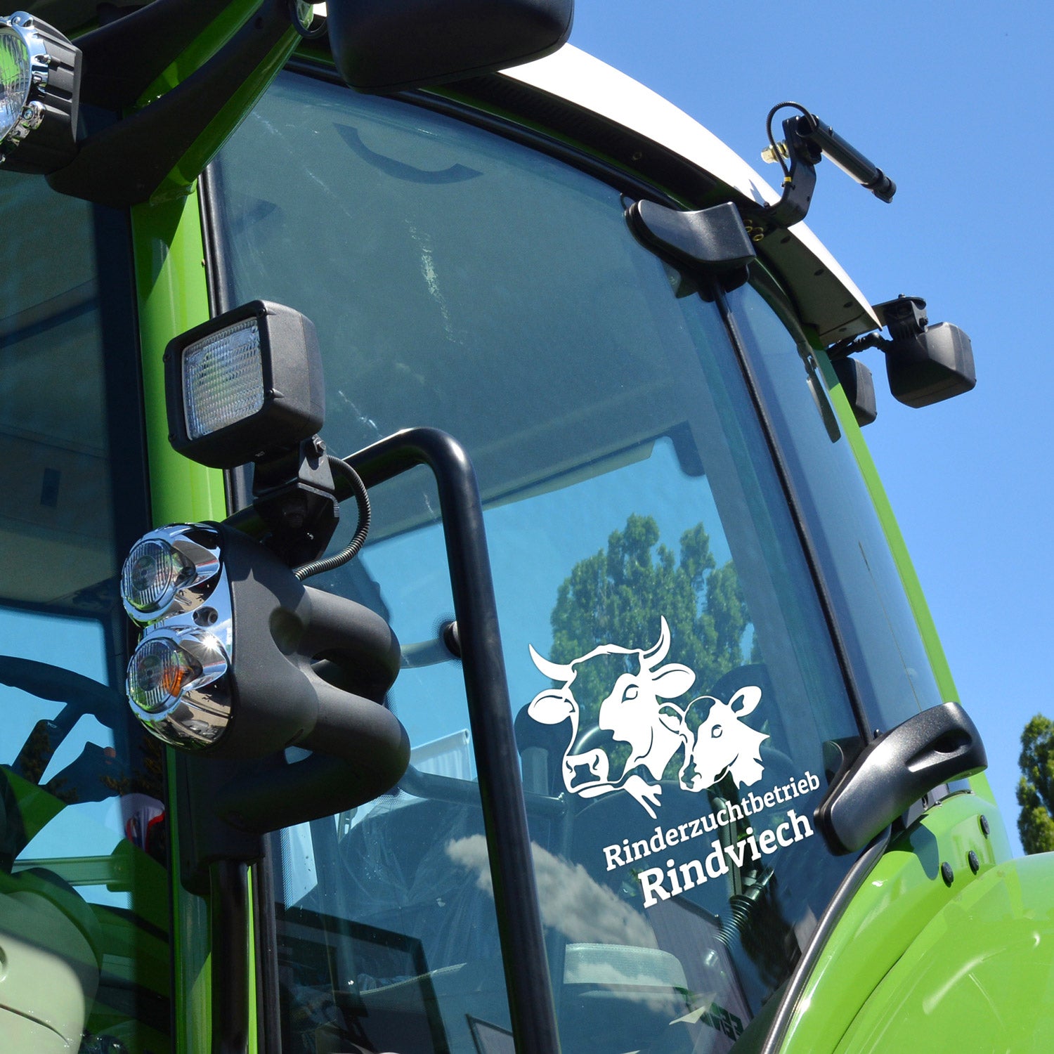Landwirtschaft Kuh & Kalb KFZ-Aufkleber