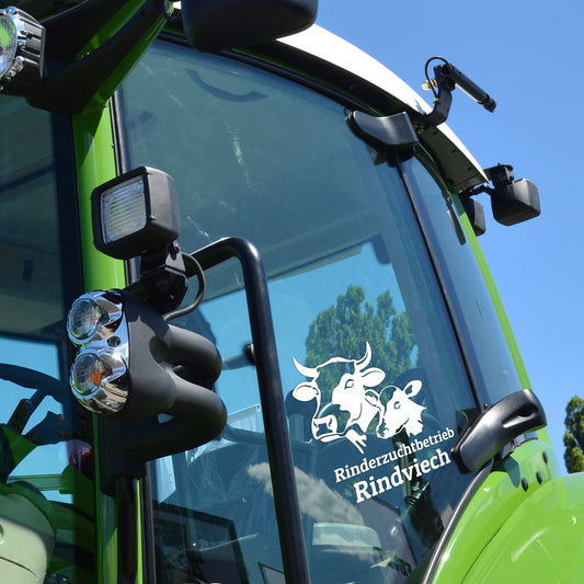 Landwirtschaft Kuh & Kalb KFZ-Aufkleber