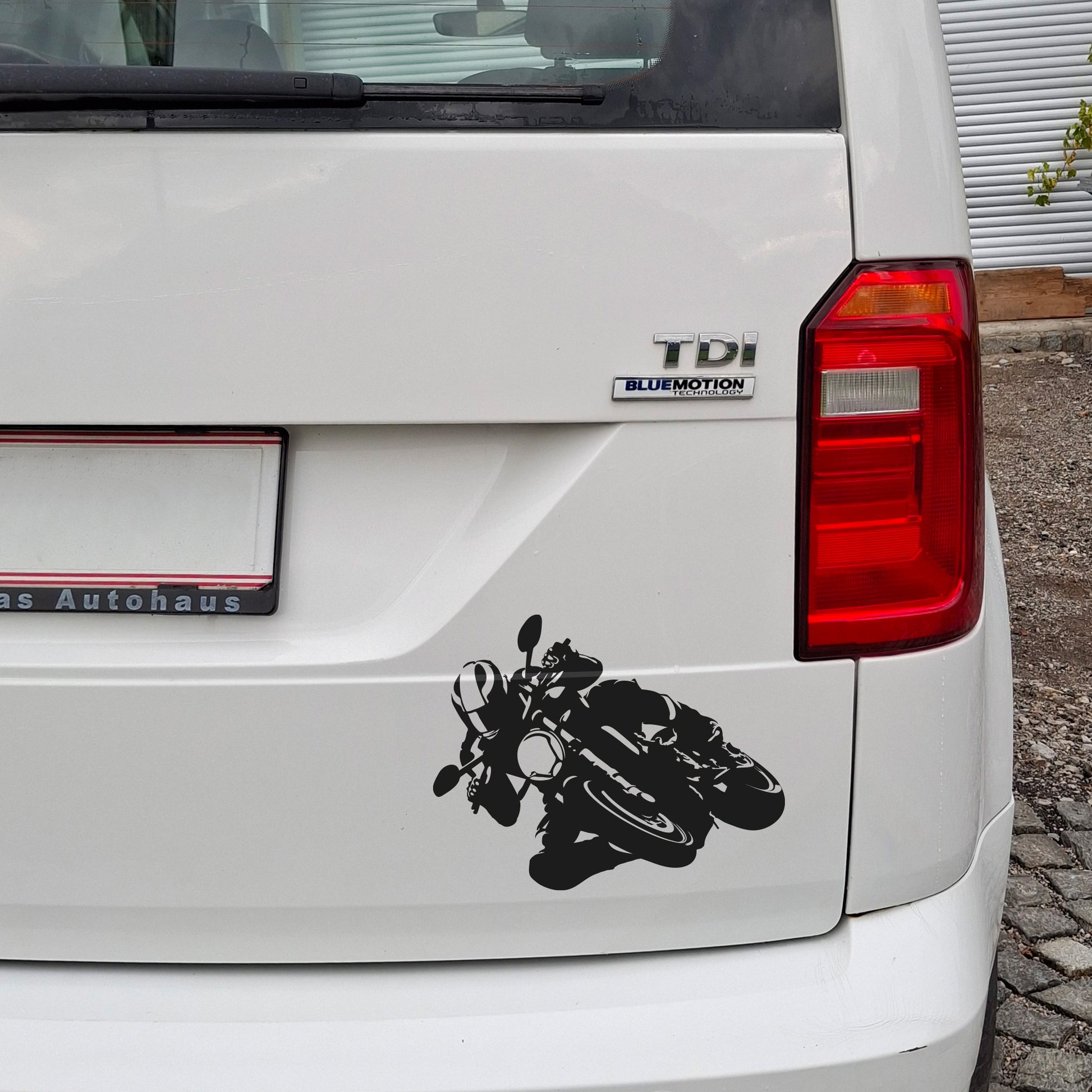 Biker Autosticker
