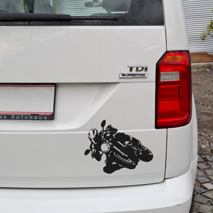 Biker Autosticker