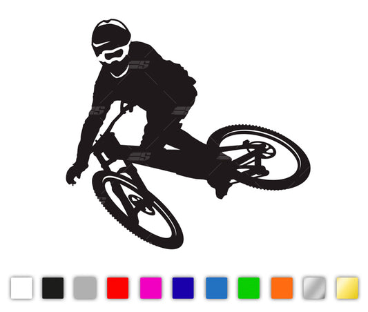 Freerider Biker Autosticker