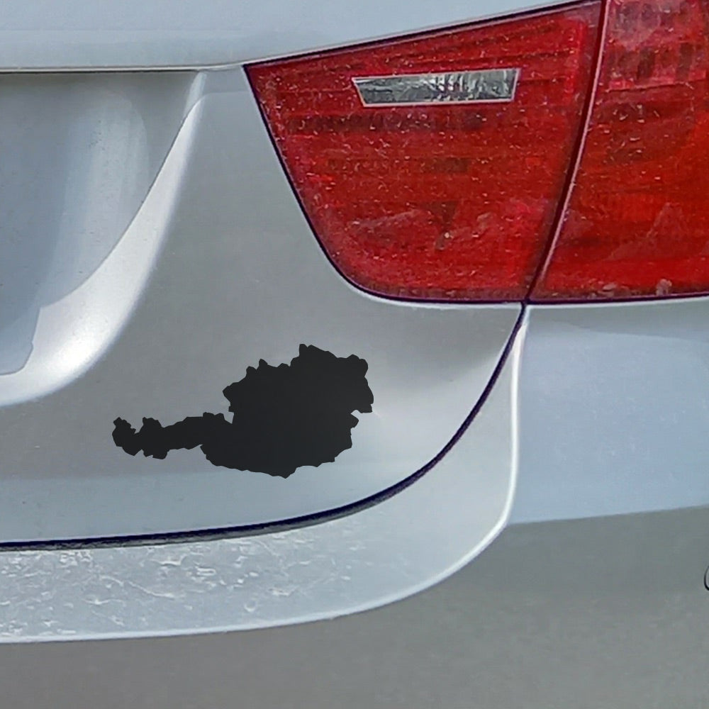 Austria Österreich Landkarte Autosticker