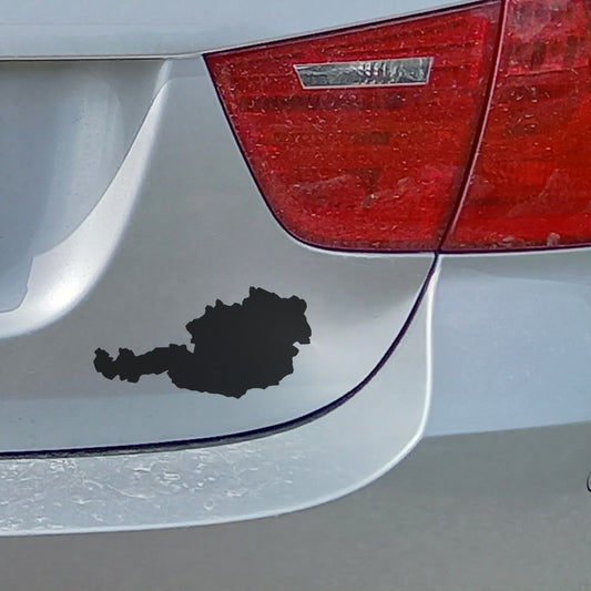 Austria Österreich Landkarte Autosticker