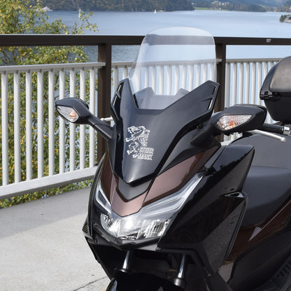 Steirischer Panther mit Schriftzug Steiermark Autosticker