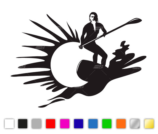 Stand-up-paddling Autosticker