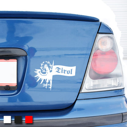 Tiroler Wappen Flagge Autosticker