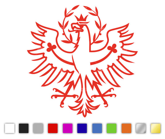 Profil Tiroler Adler Autoaufkleber