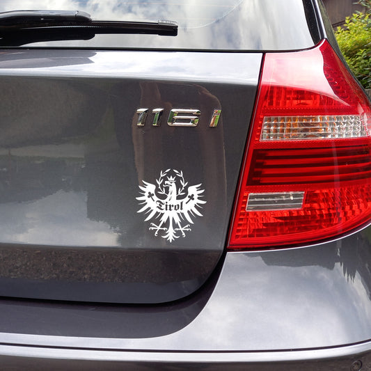 Tiroler Adler kompakt Autoaufkleber