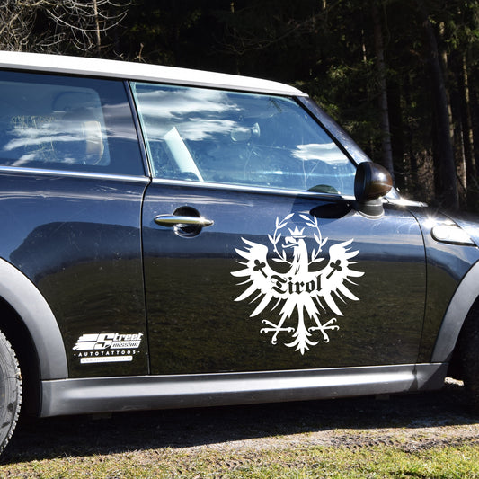 Tiroler Adler kompakt Autoaufkleber