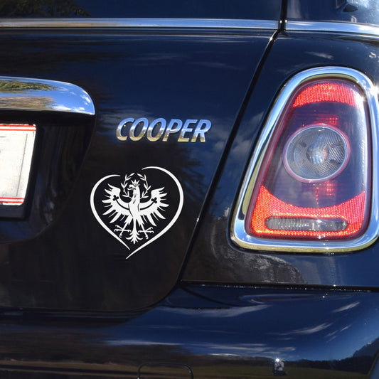 Tiroler Herz Autosticker