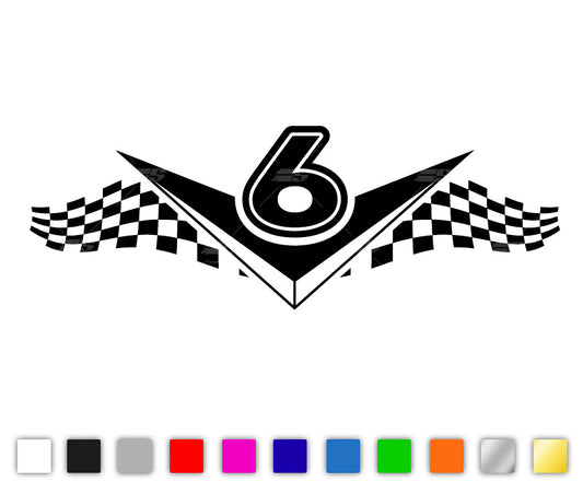 V6 Autosticker