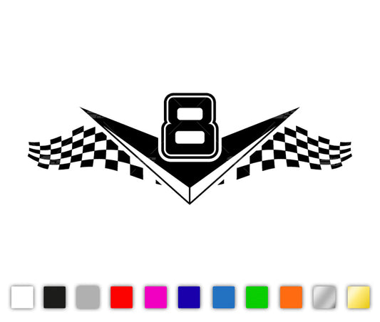 V8 Autosticker