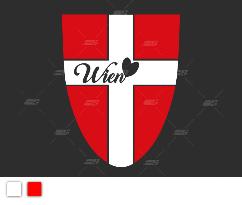 Wien Liebe Autosticker