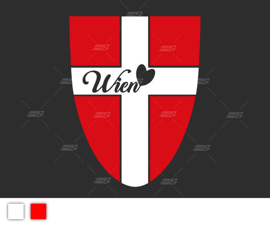 Wien Liebe Autosticker