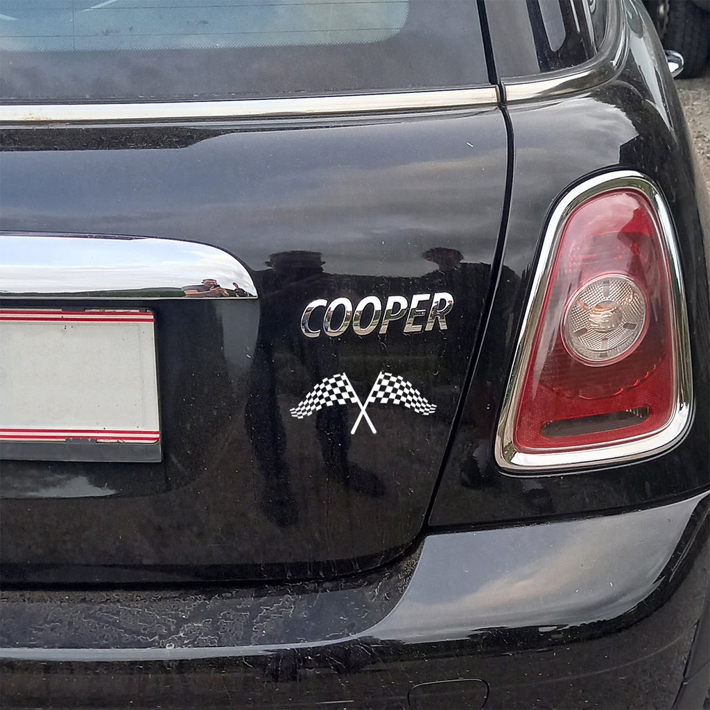 Zielflaggen Autosticker