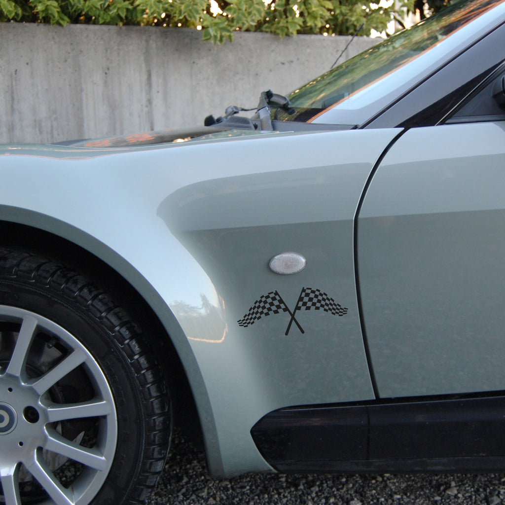 Zielflaggen Autosticker