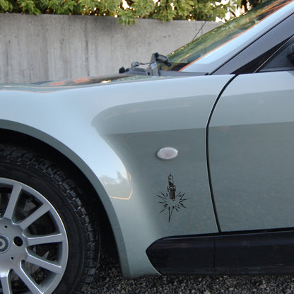 Zündkerze Autosticker